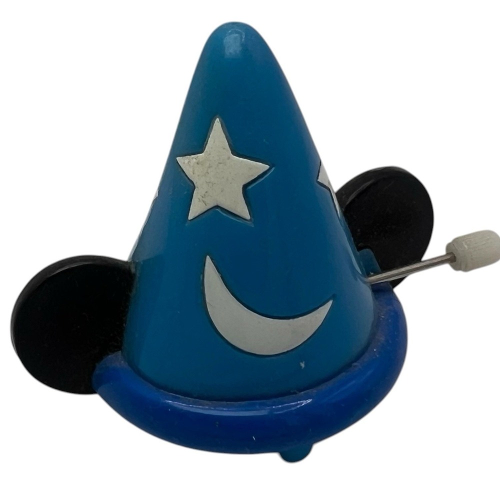 Vintage Walt Disney World Mickey's Sorcerer Hat  Wind Up Toy RARE!
